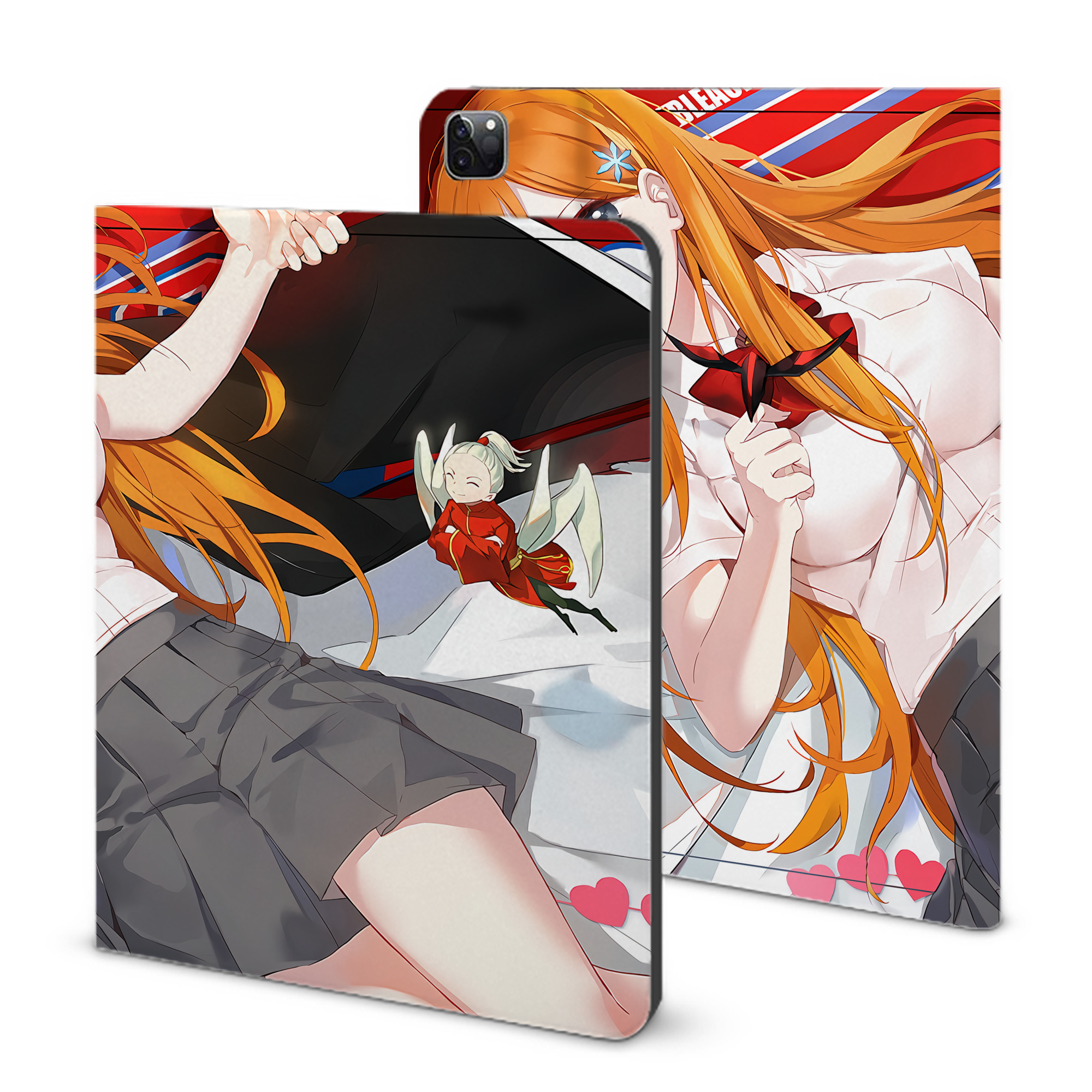 （画像用） ブリーチ BLEACH IPad ケース ブック型 PUレザー TPU 耐衝撃 軽量 薄型 ペン収納なし 全面保護 IPad 各モデル対応